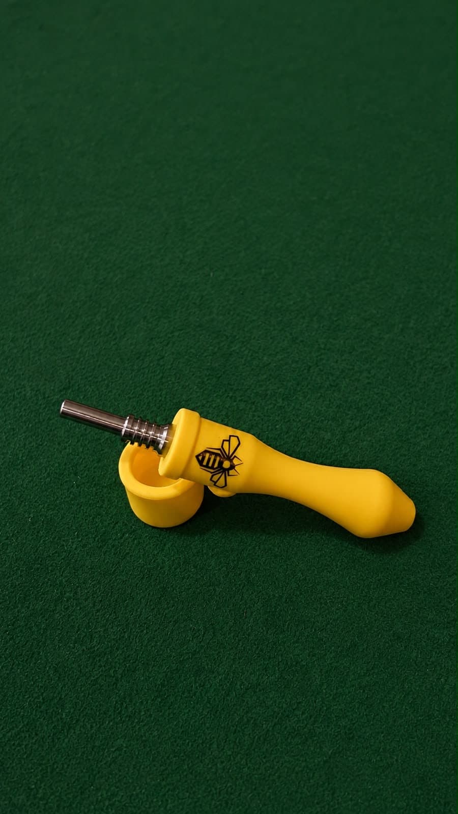 Pipe de Silicone Amarelo